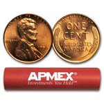 1956 Lincoln Cent 50-Coin Roll BU