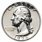 1956 Washington Quarter 40-Coin Roll Proof