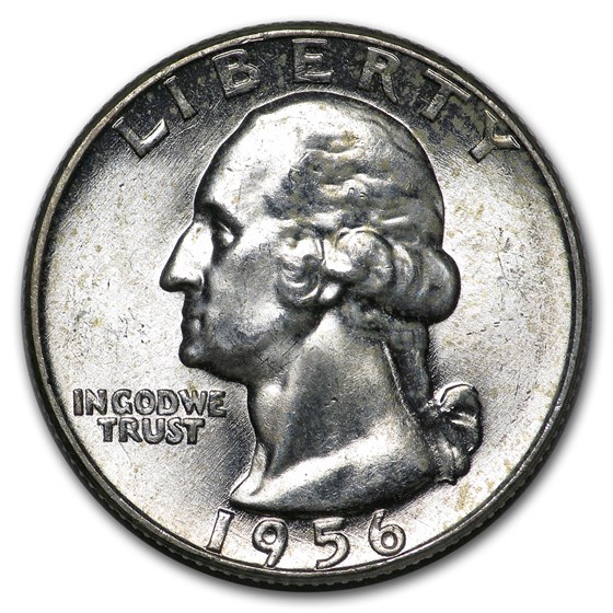 1956 Washington Quarter BU 1956 Washington Quarter BU