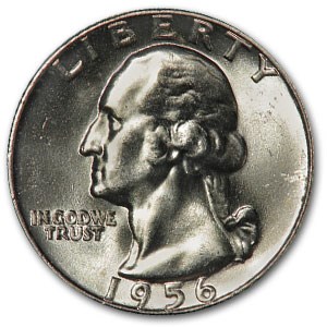 1956 Washington Quarter MS-65 1956 Washington Quarter MS-65