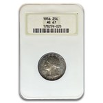 1956 Washington Quarter MS-67 NGC (Toned)