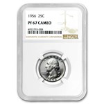 1956 Washington Quarter PF-67 CAM NGC