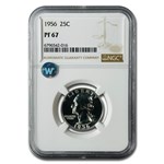 1956 Washington Quarter PF-67 NGC