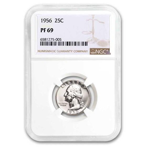 1956 Washington Quarter PF-69 NGC 1956 Washington Quarter PF-69 NGC