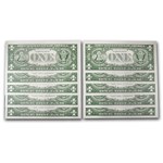 1957 $1.00 Silver Certificate CCU (Fr#1619) 10 Consecutive