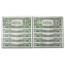 1957 $1.00 Silver Certificate CCU (Fr#1619) 10 Consecutive