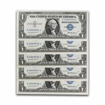 1957 $1.00 Silver Certificate CU (Fr#1619) 11 Consecutive