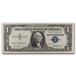 1957 $1.00 Silver Certificate CU (Fr#1619) 4 Consecutive