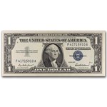1957 $1.00 Silver Certificate CU (Fr#1619) 4 Consecutive