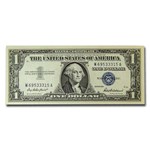 1957 $1.00 Silver Certificate CU (Fr#1619) 7 Consecutive