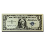 1957 $1.00 Silver Certificate CU (Fr#1619) 7 Consecutive