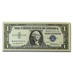 1957 $1.00 Silver Certificate CU (Fr#1619) 7 Consecutive