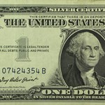 1957 $1.00 Silver Certificate XF (Fr#1619)