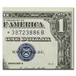 1957* $1 Silver Cert CCU (Fr#1619*) Star Notes, 2 Consecutive