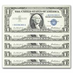 1957* $1 Silver Cert CCU (Fr#1619*) Star Notes, 30 Consecutive