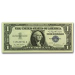 1957* $1 Silver Certificate CU (Fr#1619*) Star Notes, 6 Consec