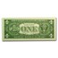 1957* $1 Silver Certificate CU (Fr#1619*) Star Notes, 6 Consec