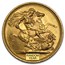1957-1968 Great Britain Gold Sovereign Elizabeth II BU