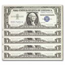 1957-A $1.00 Silver Certificate CCU (Fr#1620) 15 Consecutive