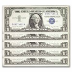 1957-A $1.00 Silver Certificate CCU (Fr#1620) 15 Consecutive