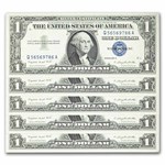 1957-A $1.00 Silver Certificate CCU (Fr#1620) 40 Consecutive