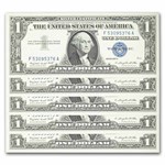 1957-A $1.00 Silver Certificate CCU (Fr#1620) 45 Consecutive