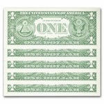 1957-A $1.00 Silver Certificate CCU (Fr#1620) 45 Consecutive