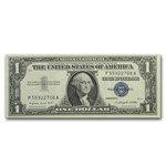 1957-A $1.00 Silver Certificate CU (Fr#1620) 7 Consecutive
