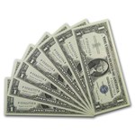 1957-A $1.00 Silver Certificate CU (Fr#1620) 7 Consecutive
