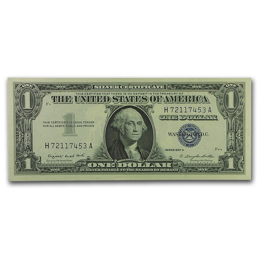 1957-A $1.00 Silver Certificate CU (Fr#1620)