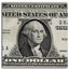 1957-A $1.00 Silver Certificate XF (Fr#1620)