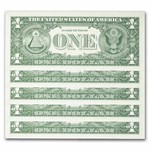 1957-A* $1 Silver Cert CU (Fr#1620*) Star Notes, 65 Consecutive