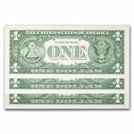 1957-B $1.00 Silver Certificate CCU (Fr#1621) 3 Consecutive