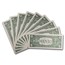1957-B $1.00 Silver Certificate CCU (Fr#1621) 9 Consecutive