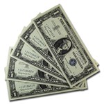 1957-B* $1 Silver Cert CU (Fr#1621*) Star Notes, 10 Consecutive