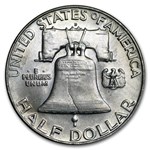 1957-D Franklin Half Dollar BU