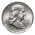 1957-D Franklin Half Dollar MS-65 NGC (FBL)