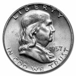 1957-D Franklin Half Dollar MS-65 PCGS (FBL)