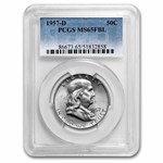 1957-D Franklin Half Dollar MS-65 PCGS (FBL)