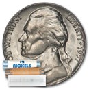 1957-D Jefferson Nickel 40-Coin Roll BU