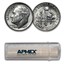1957-D Roosevelt Dime 50-Coin Roll BU
