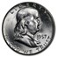 1957 Franklin Half Dollar 20-Coin Roll BU