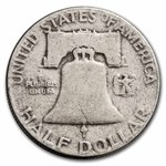 1957 Franklin Half Dollar Fine/AU