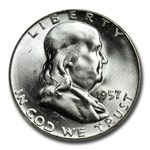 1957 Franklin Half Dollar MS-64 NGC