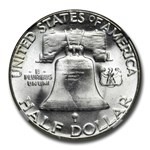 1957 Franklin Half Dollar MS-64 NGC
