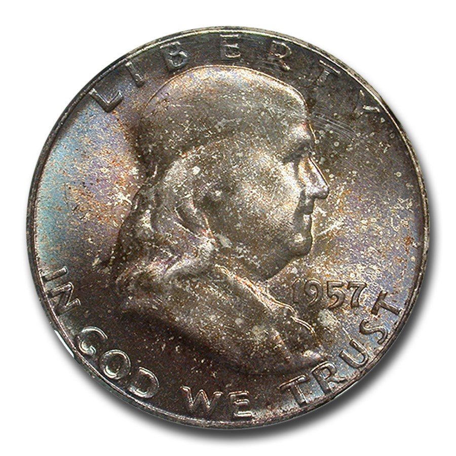 1957 Franklin Half Dollar MS-67 NGC