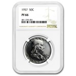 1957 Franklin Half Dollar PF-66 NGC