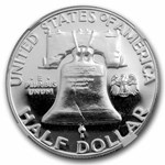1957 Franklin Half Dollar PF-68 Cameo NGC