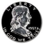 1957 Franklin Half Dollar PR-65 PCGS