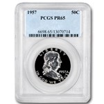 1957 Franklin Half Dollar PR-65 PCGS